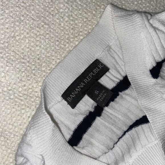 Banana Republic Striped Knit Midi Dress | Sz S - Picture 2 of 4